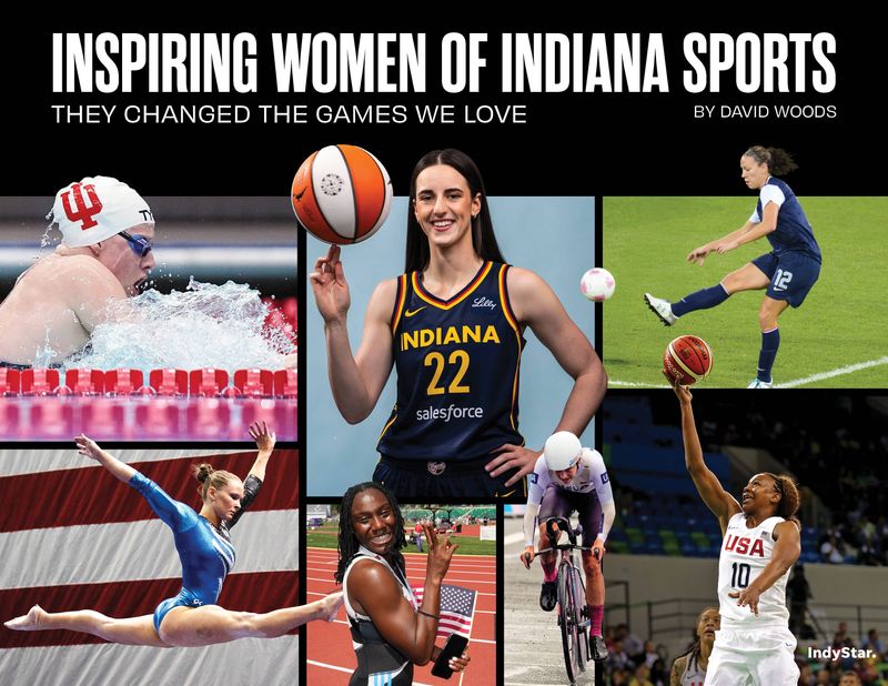 The IndyStar has crafted a new book that celebrates the inspirational backstories from Indiana's female athletes, some household names, some local legends, some practically unknown. The hardcover, coffee-table book is titled "Inspiring Women of Indiana Sports."
