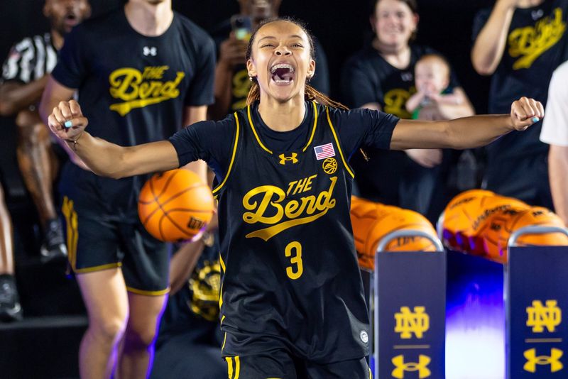 Hannah Hidalgo celebrates winning the contest for Team Shamrock City during the Irish Jam event Friday, Oct. 3, 2025 at Eddy Street Commons in South Bend.