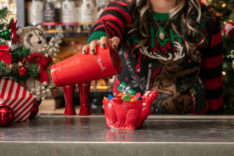 Downtown Indianapolis Hampton Inn owner Peachtree Group will open the Miracle on Maryland pop-up Christmas bar at 15 E. Maryland in November 2025.