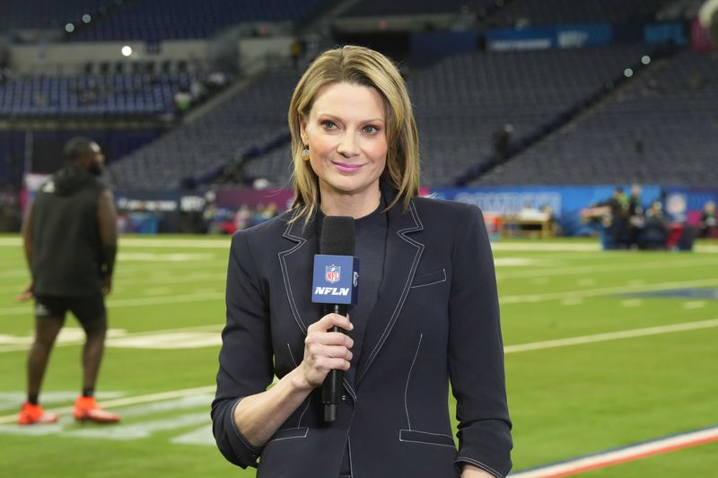 NFL Network reporter Stacey Dales.
