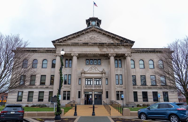 The Boone County courthouse on Tuesday, Nov. 25, 2025, in Lebanon, Indiana.