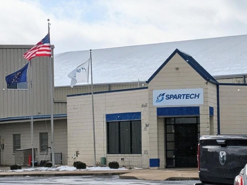 Layoffs were to start this week at Spartech, a thermoplastics and packaging company that plans to close its Muncie plant by Feb. 13. The closing will affect 125 full-time workers.