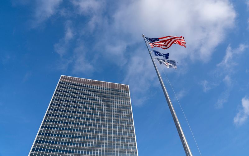 The City-County Building is at 200 E. Washington St. in downtown Indianapolis. Photo taken Tuesday, Dec. 30, 2025.