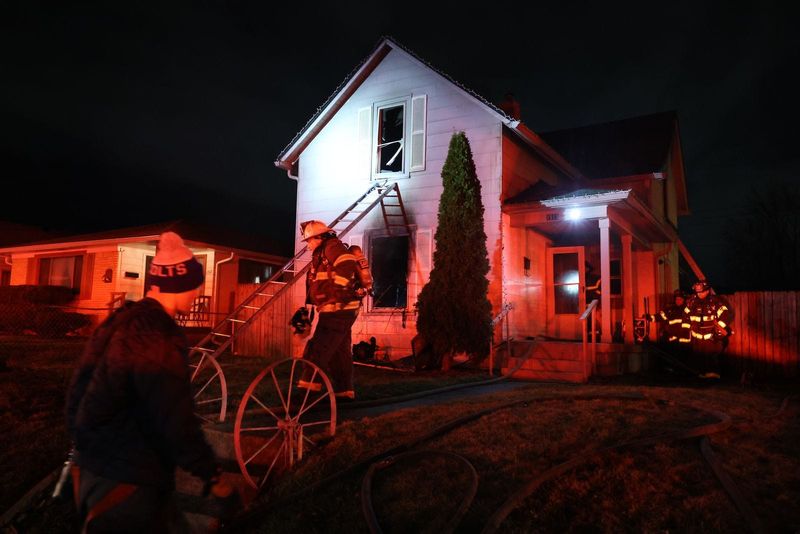 Indianapolis Fire Department personnel pulled a 2-year-old boy from a two-story house in the 1500 block of Finley Avenue just after 10:10 p.m. Jan. 10, 2025. The boy, identified as Isaiah Howell Jr., died after being taken to Riley Hospital for Children.