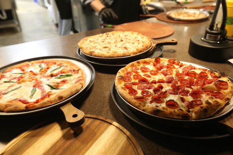 Pizzas at Ivy Alley Social House on Jan. 23, 2026, in South Bend.