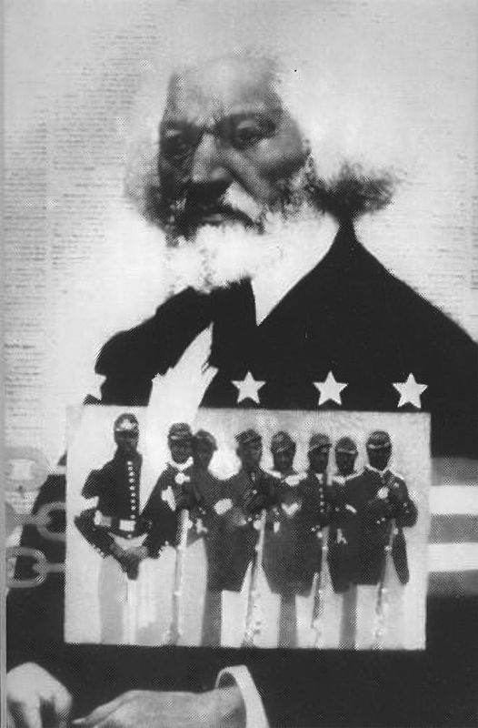 The Garfield and Porter Club poster welcoming Frederick Douglass to Muncie, September 1880.
