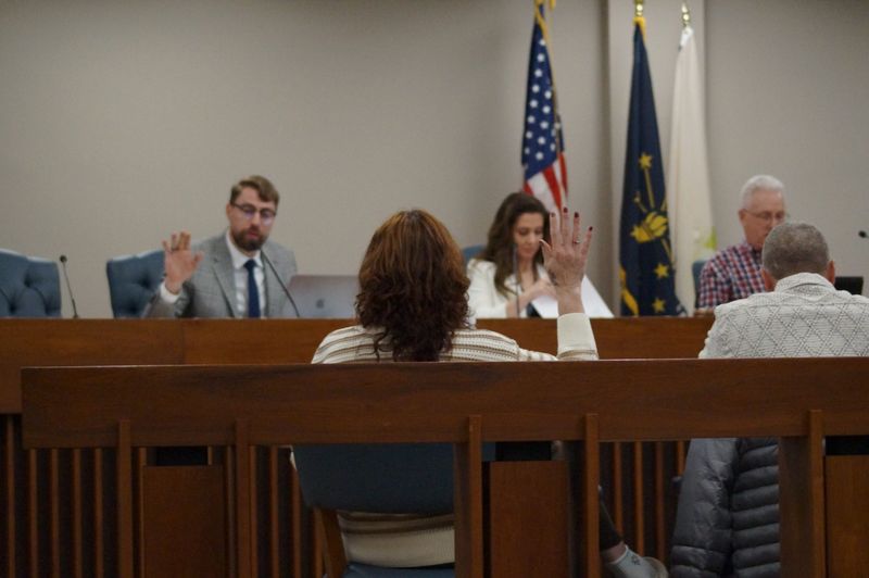 Election Clerk Kim Riskovich promises to tell the truth, the whole truth and nothing but the truth as she is called as a witness to challenge County Councilmember Amy Drake's delegate filing.