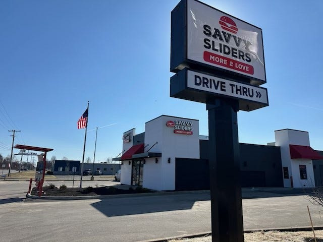 The fist Savvy Sliders in Lafayette opens Tuesday, March 3, 2026.