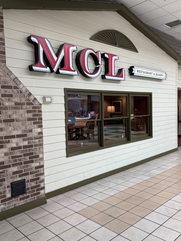 MCL Restaurant & Bakery in the Muncie Mall.