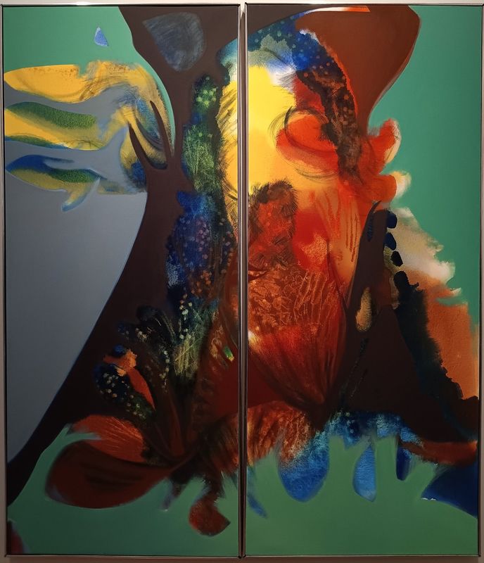 "Marvelous Sea Monster" part of alumna Mary Ann Roach Butkovich '64 exhibit April 23 to May 30, 2026, at Moreau Gallery, Saint Mary's College.