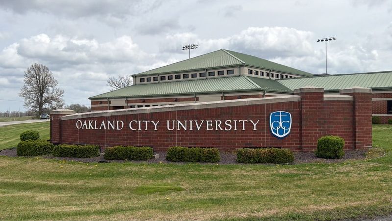 Oakland City University in Gibson County, Indiana.