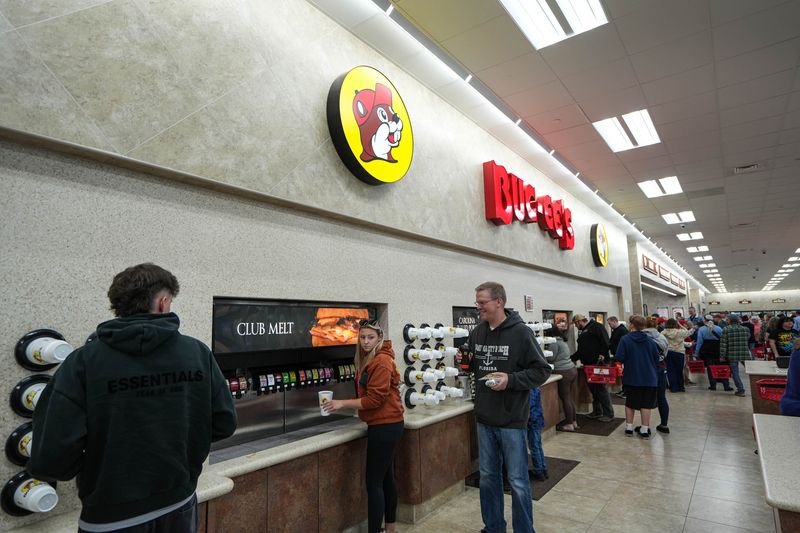 Buc-ee's opens their first Ohio location in Huber Heights, Ohio on Monday April 6, 2026. People drive from all over to experience the grand opening. Bucc-ee's Founder Arch "Beaver" Aplin III and Governor Mike DeWine and wife Fran were all in attendance. Bucc-ee's offers sweet treats, brisket, clothes, drinks, gasoline and more.