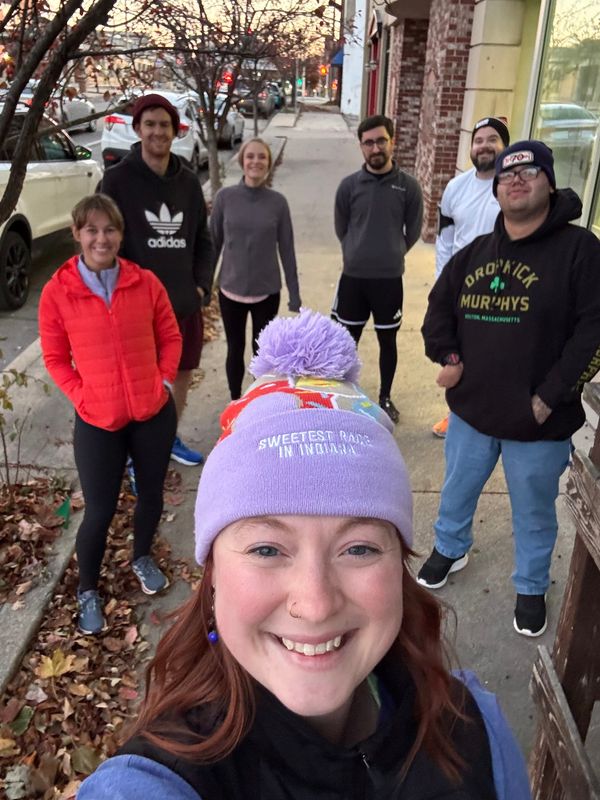 Funcie Run Club in action.