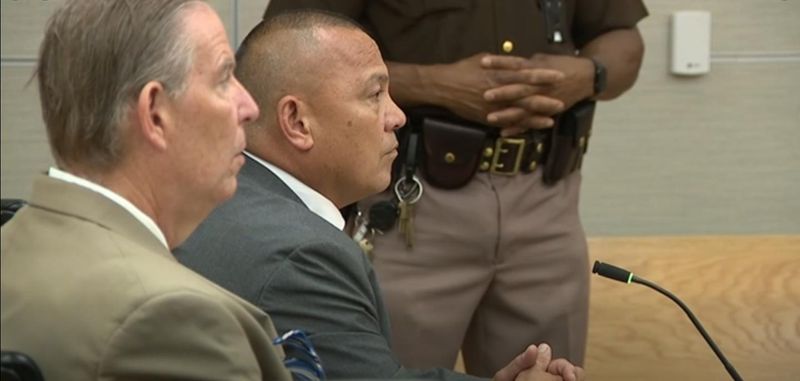 Clinton County Sheriff Richard Kelly appeared before a Marion County judge Tuesday for his initial hearing in new charges filed on April 9, alleging he and his wife defrauded the Indiana State Police Pension Trust.