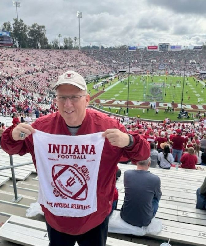 John Roggeman of Mishawaka has loved football since he was in diapers, and his connections run deep with Indiana University, where he was Academic All-Big Ten three years in a row.