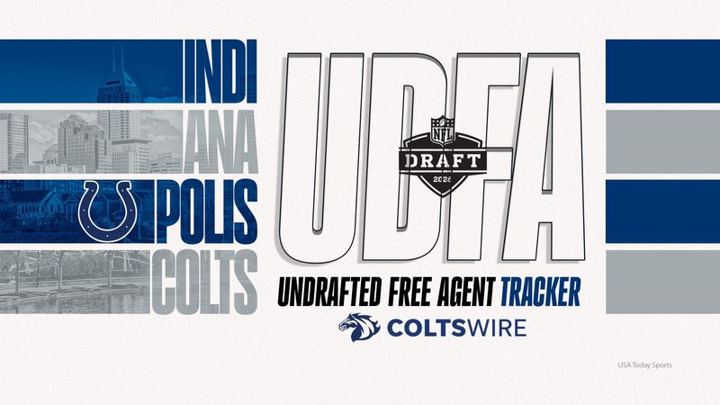 Colts 2026 UDFA tracker.