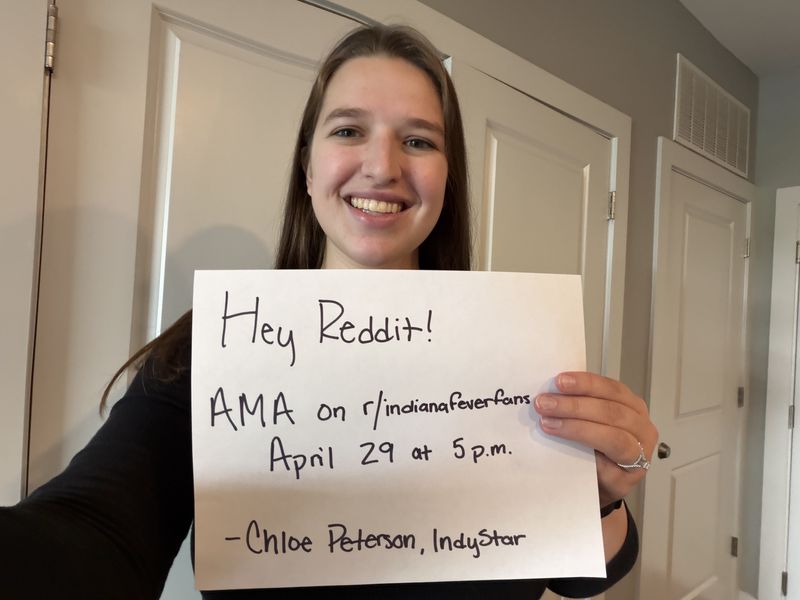 IndyStar's Indiana Fever reporter Chloe Peterson will answer your questions live in a Reddit Ask Me Anything session