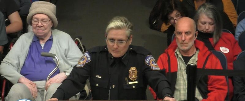 Indianapolis Metropolitan Police Chief Tanya Terry speaks to the Indianapolis City-County Council on Proposal No. 99, highlighting a temporary summer curfew for youth on May 4, 2026.