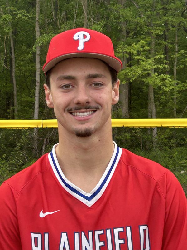 Plainfield senior RHP Gavin Lykins.