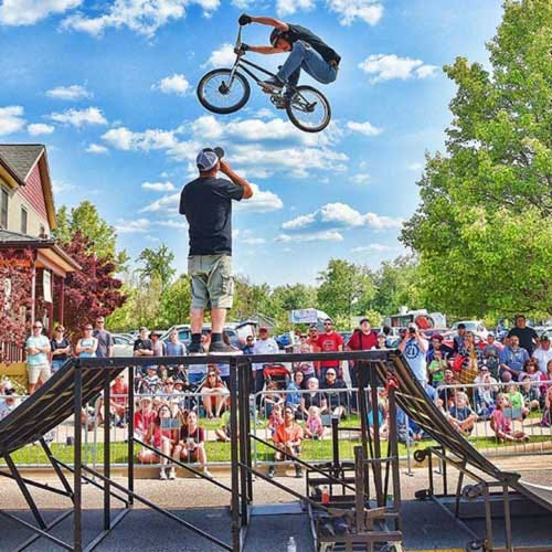 The Fat & Skinny Tirefest will be held May 15-17, 2026, in The Village at Winona.