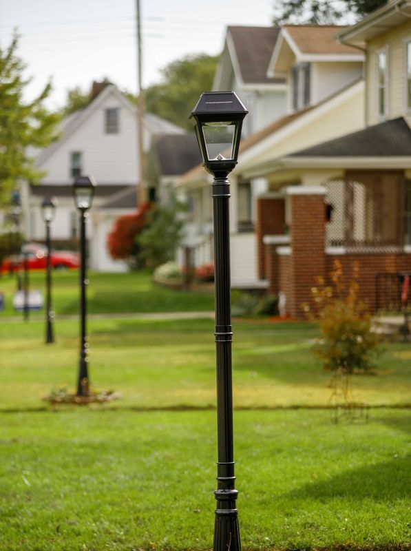 The South Bend Lamppost Lighting Program provides Gama Sonic Solar Lighting lampposts to participating residents within South Bend May 7, 2026.