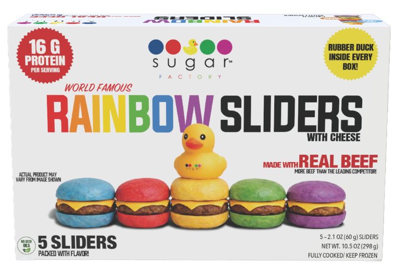 Sugar Factory as Home Rainbow Sliders are rolling out nationaly.