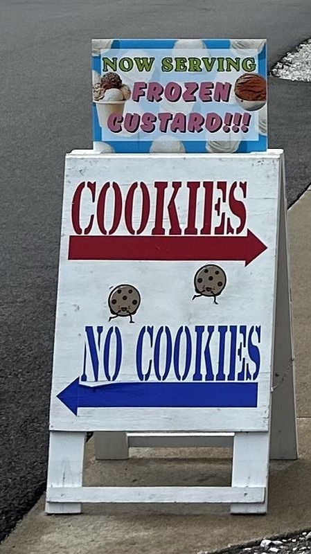 Combat Cookies in Dayton, Indiana, is open on Saturdays.