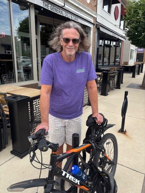 Born and raised in Mississippi, Jay Malone nevertheless embraces South Bend winters and loves riding his bike in the snow.