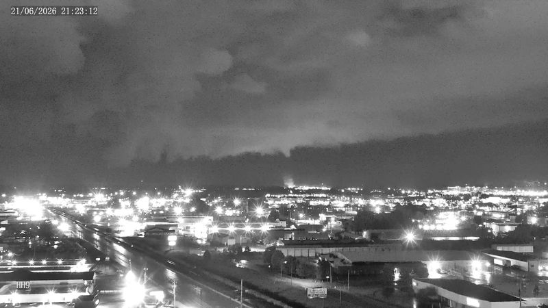 Vanderburgh County's Emergency Management Agency reported a brief tornado touchdown near Deaconess Gateway Hospital.