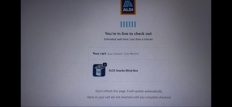 Shoppers trying to snag a free Aldi Blind Box on June 22, 2026, were met with long wait times.
