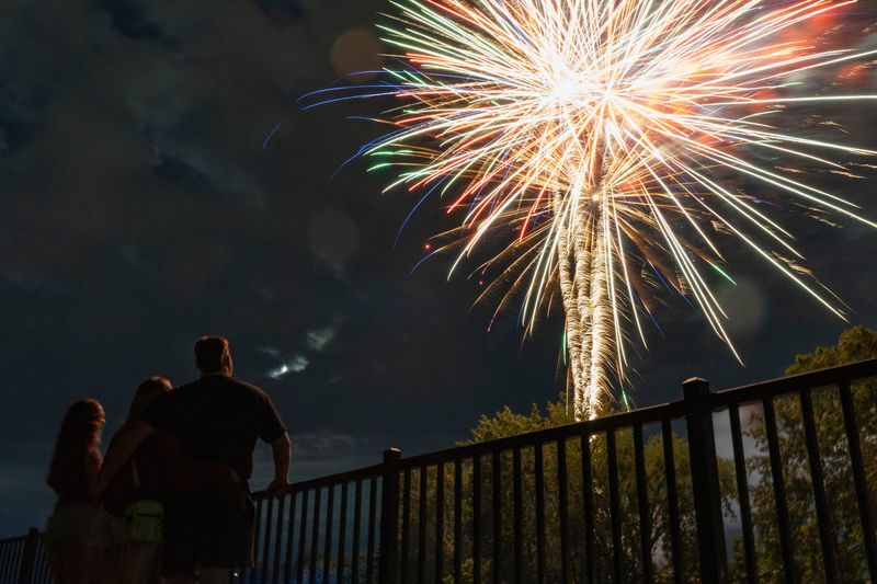 Fireworks concluded Mishawaka Parks' annual Independence Day celebration at Central Park on Saturday, June 27, 2026.