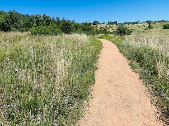 The Meadow trail at Stratton Open Space in Colorado Springs.