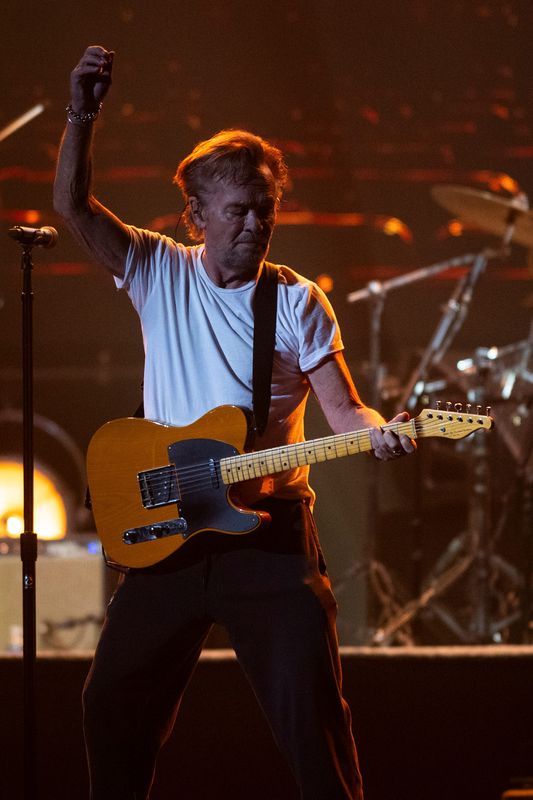 John Mellencamp rehearses for his upcoming Dancing Words Tour - The Greatest Hits at Ford Center in Evansville, Ind., Wednesday, July 8, 2026.