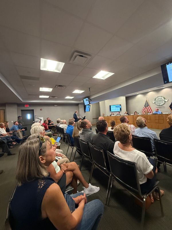 Greenwood, IN community meeting on rezoning for a possible Buc-ees
