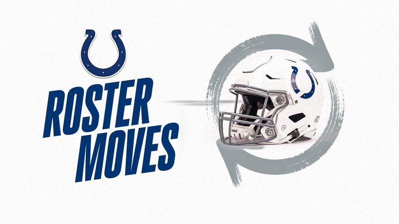 Colts roster moves.