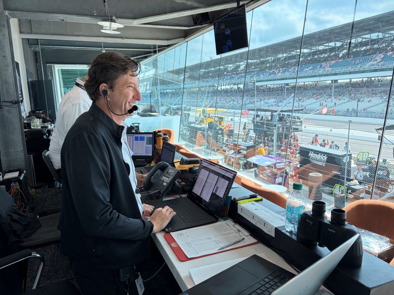 NASCAR Chief scorer Kyle McKinney, a Rockville, IN native, is responsible for NASCAR Cup Series, NASCAR O’Reilly Auto Parts Series, NASCAR Craftsman Truck Series and ARCA Menards Series. His team tracks every lap, position and finish throughout each race weekend, combining electronic data, camera footage and human review to determine official results.