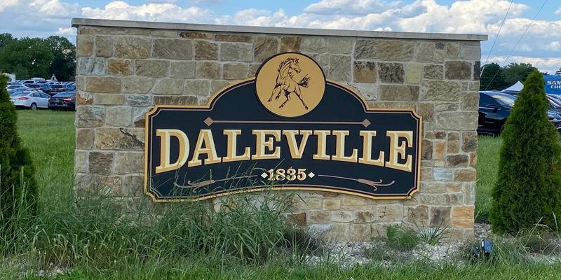 Daleville sign