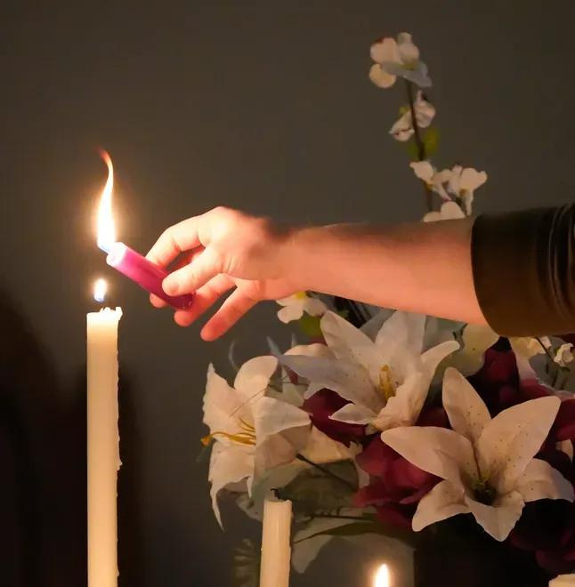 Candlelight vigil