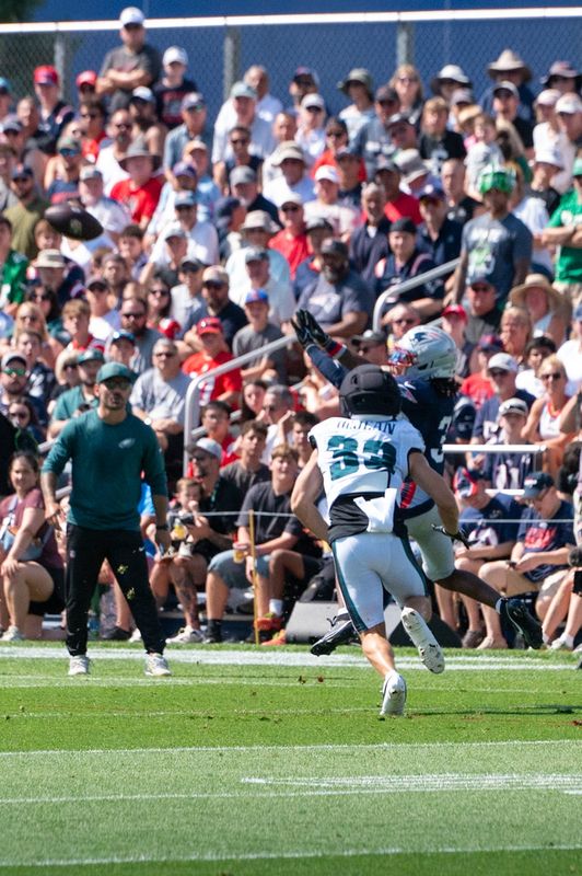 Patriots WR DeMario Douglas & Eagles CB Cooper DeJean