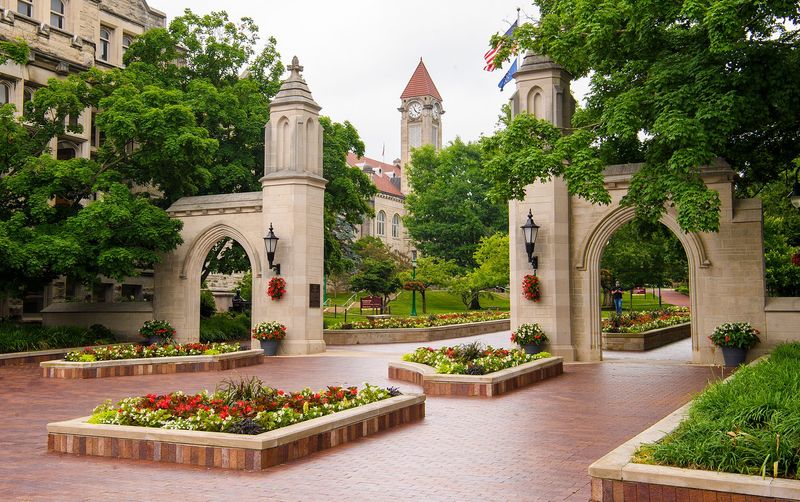 The Sample Gates at Indiana University on Tuesday, June 7, 2022.
