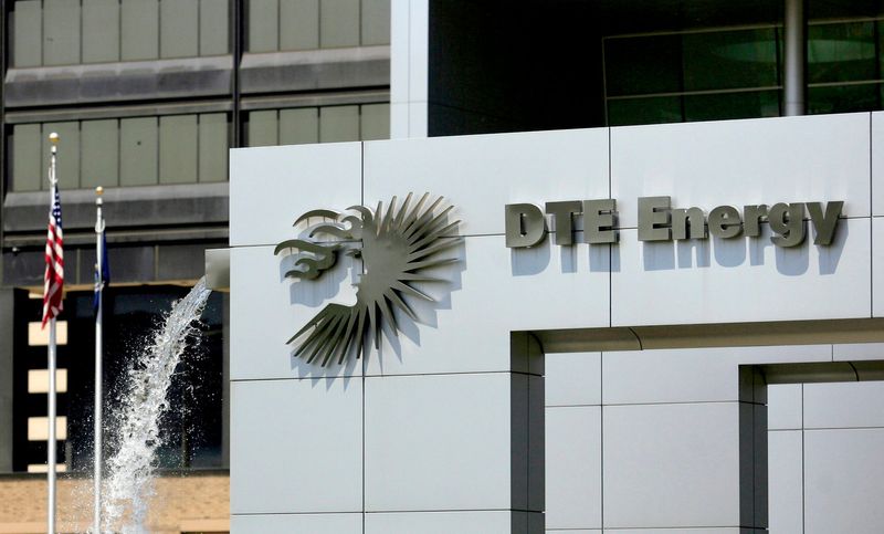 DTE Energy in downtown Detroit.