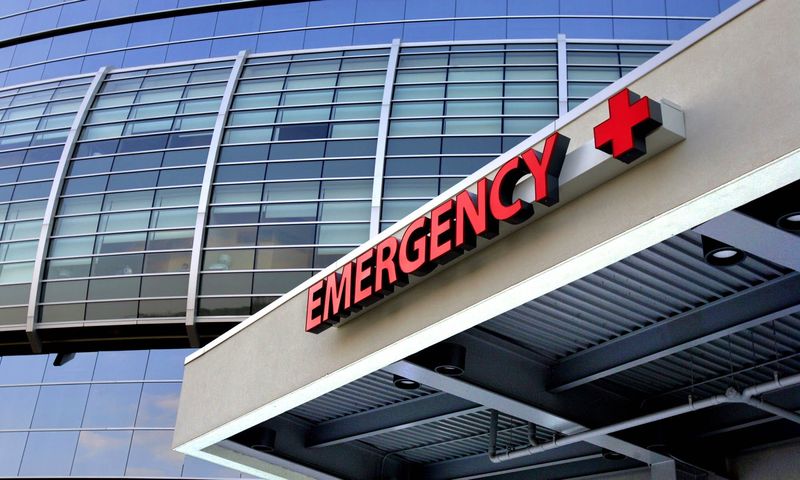 Emergency room sign