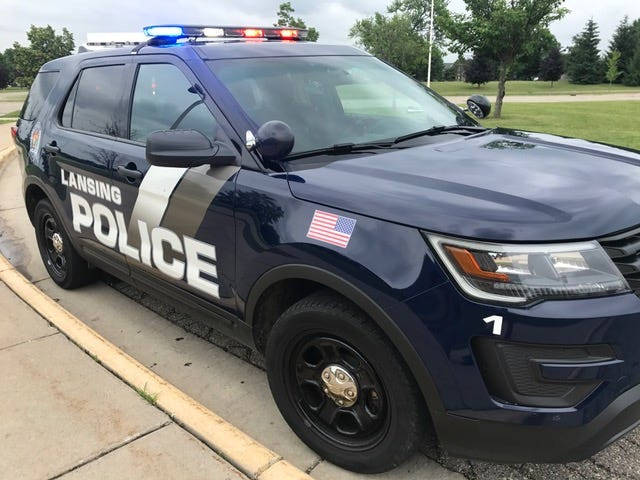 Lansing police car