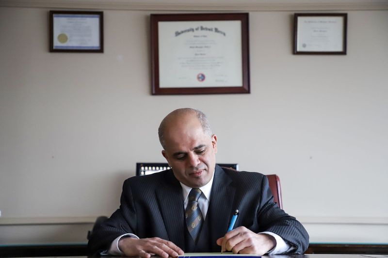 Majed Moughni, a Dearborn attorney, said he was approached at a Kroger grocery in Dearborn on Jan. 31, 2026, by man with most of his face covered who asked him about his visa, ID, and where he was born.