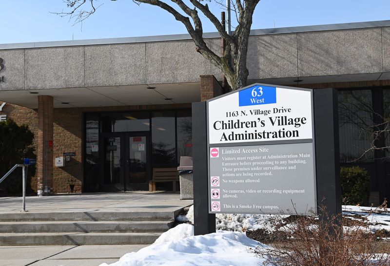 Children's Village Administration building in Pontiac.

Oakland County Jail and the Children's Village jail facility for juveniles. At the least, we need signage for both. February 15, 2022, Pontiac, Mi. (Clarence Tabb Jr./The Detroit News)