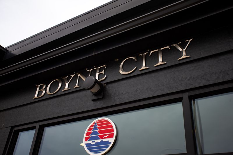Boyne City Hall is shown.