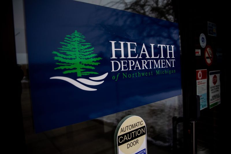 The Charlevoix Health Department of Northwest Michigan building stands Monday, March 14, 2022, located at 220 W. Garfield Avenue.