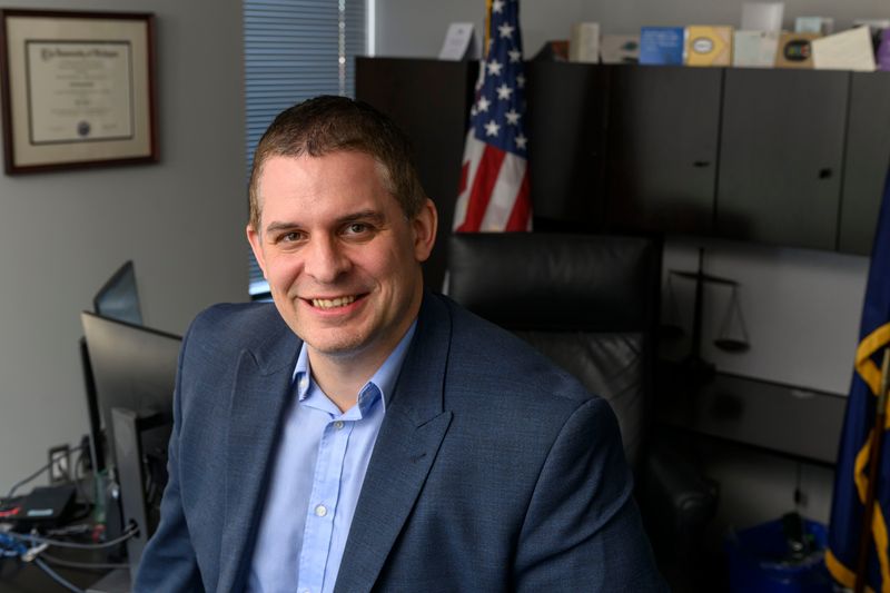 Washtenaw County Prosecutor Eli Savit is seeking the Democratic nomination for attorney general at Sunday's Michigan Democratic Party endorsement conventoin in Detroit.