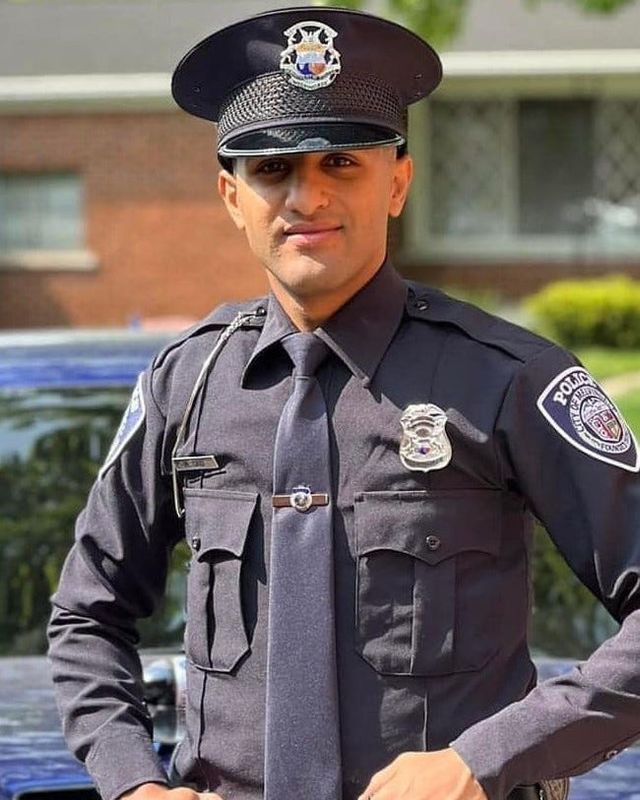 Officer Mohamed Said of the Melvindale Police Department