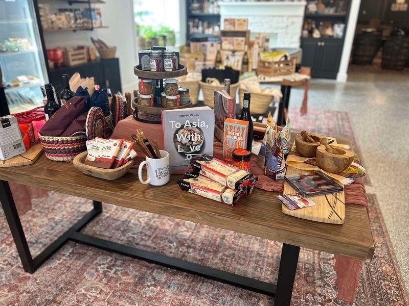 Culture Cheese Shop offers a wealth of cheeses (all available to sample) alongside breads, crackers, oils and cheese-themed goods.
